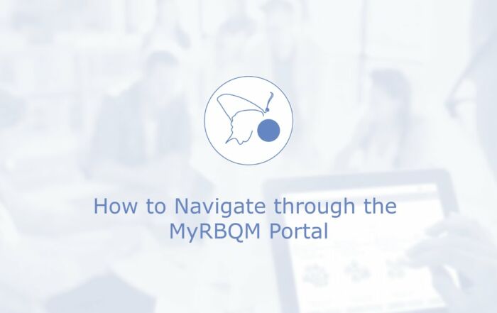 MyRBQM Portal features new e-tutorials