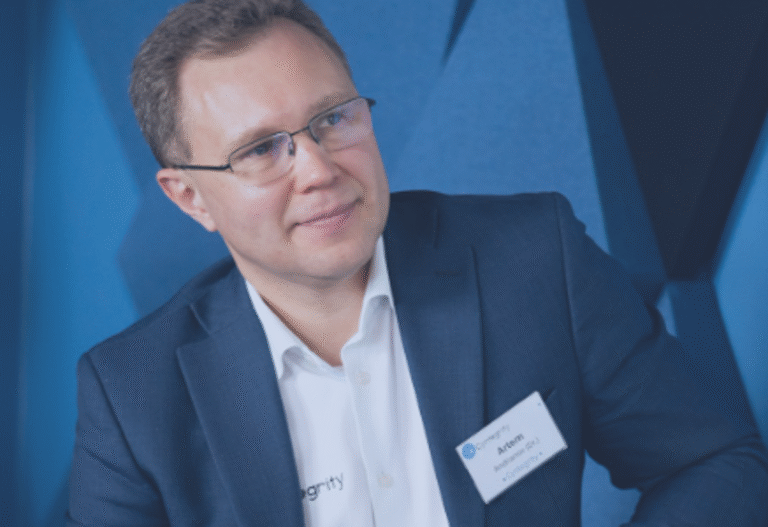 Artem Andrianov, PhD, Managing Director and CEO of Cyntegrity